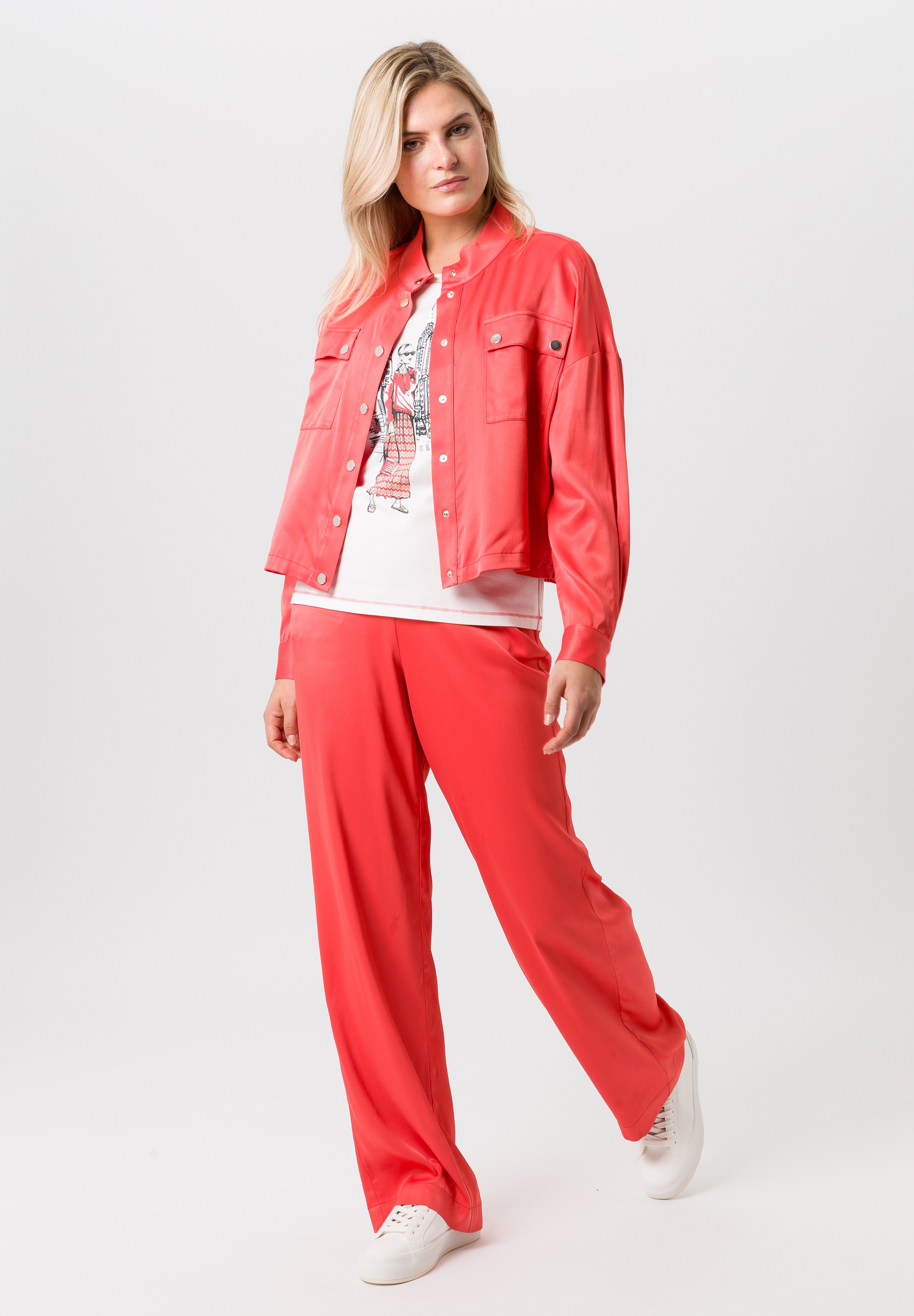 Jacke mit elastischem Saum - Produktbild 2