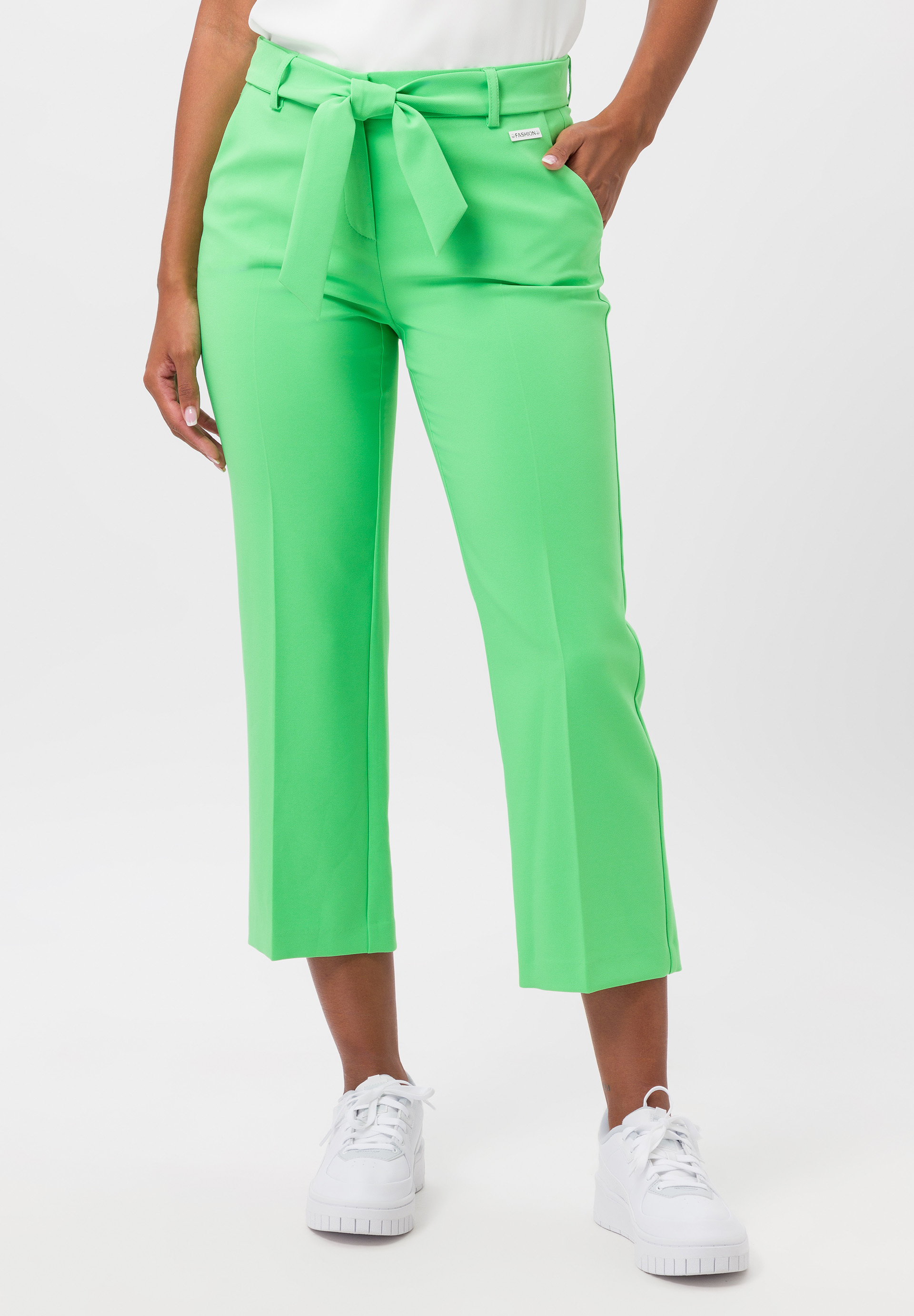 Trousers with tie belt Trousers with tie belt - Product Image 1