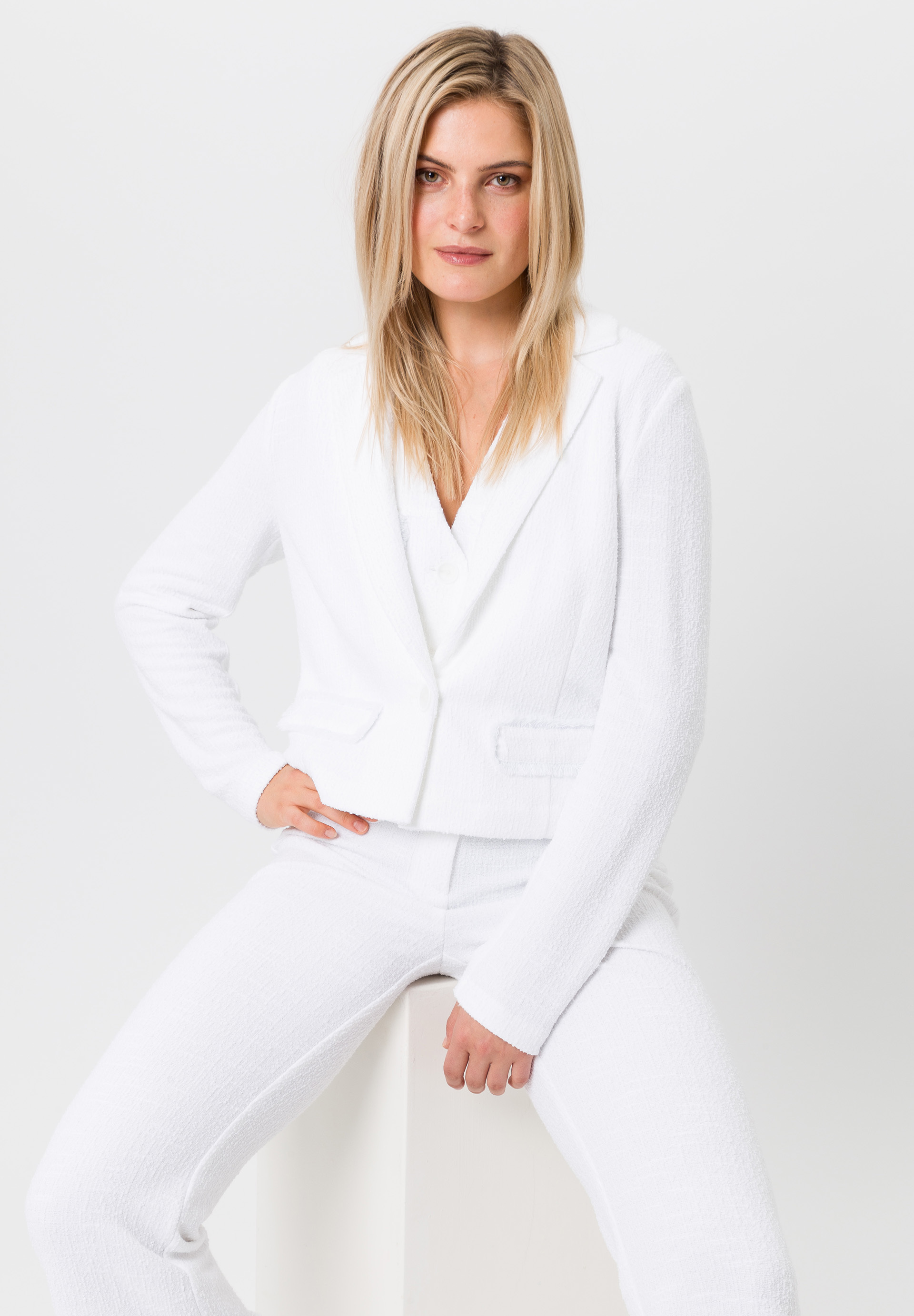 Blazer mit Pattentaschen - Bild 4