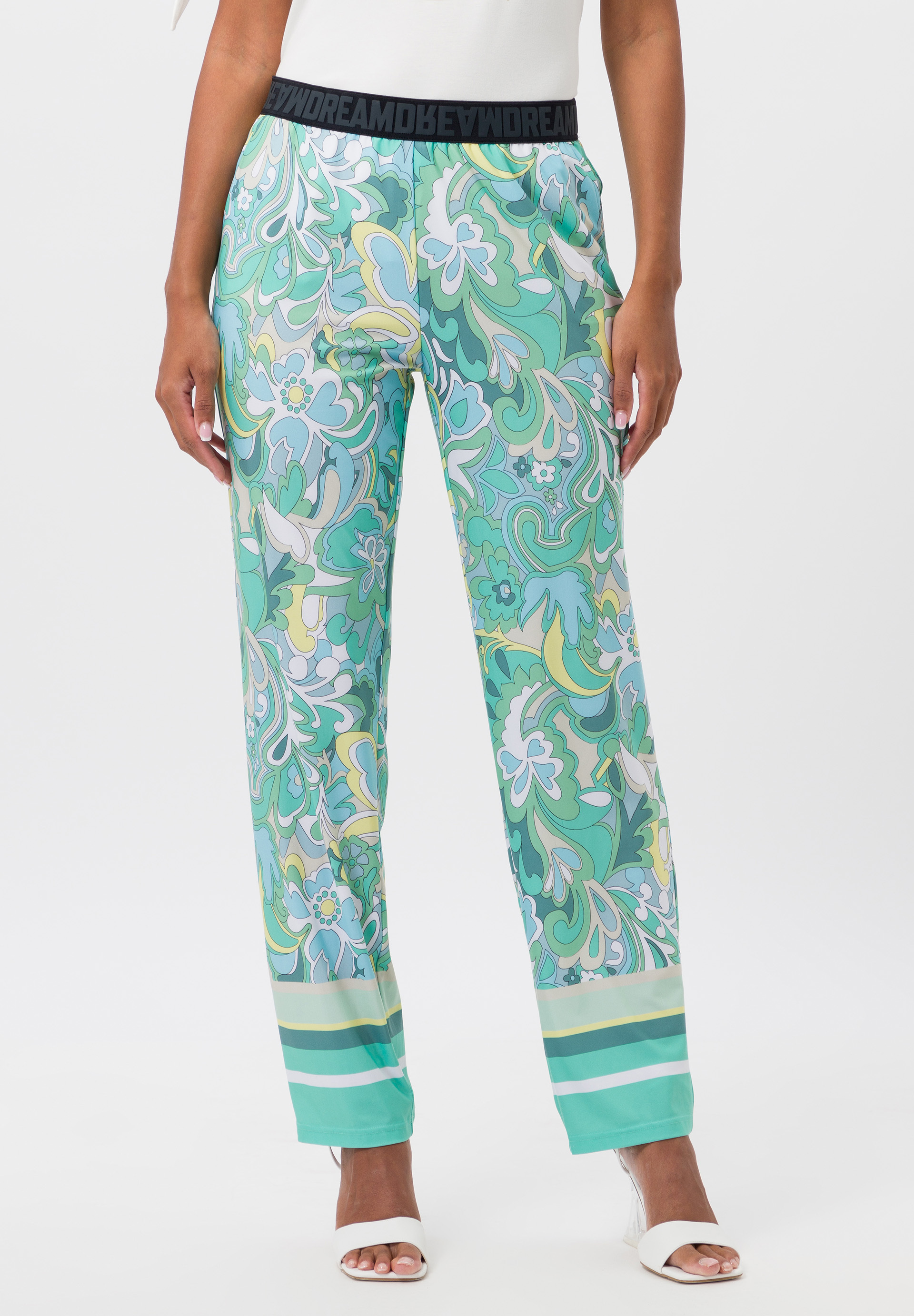 Hose mit farblich abgesetztem Bund - Bild 1 Hose mit farblich abgesetztem Bund - Bild 1