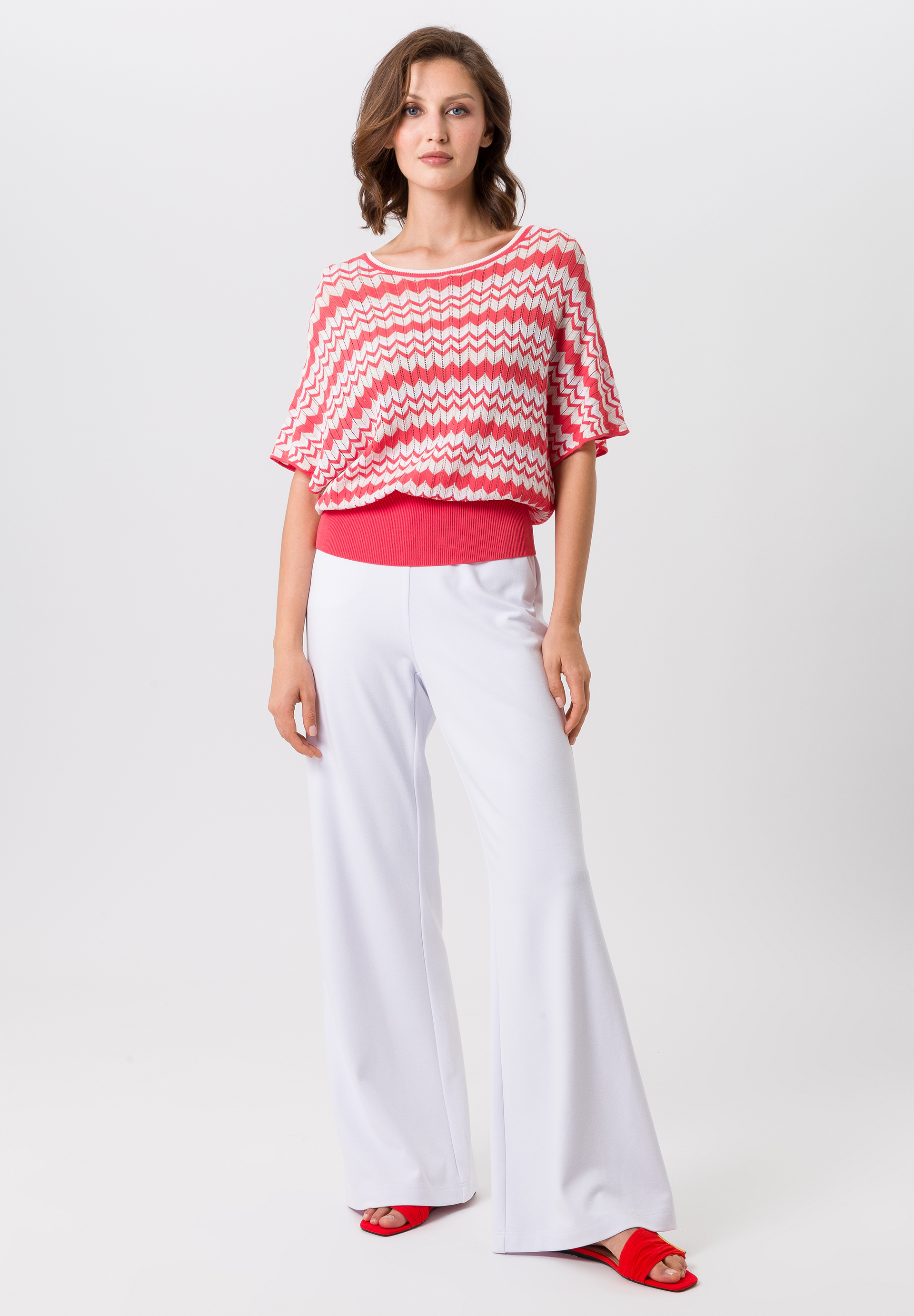 Strickpullover mit Strukturmuster Strickpullover mit Strukturmuster - Produktbild 2