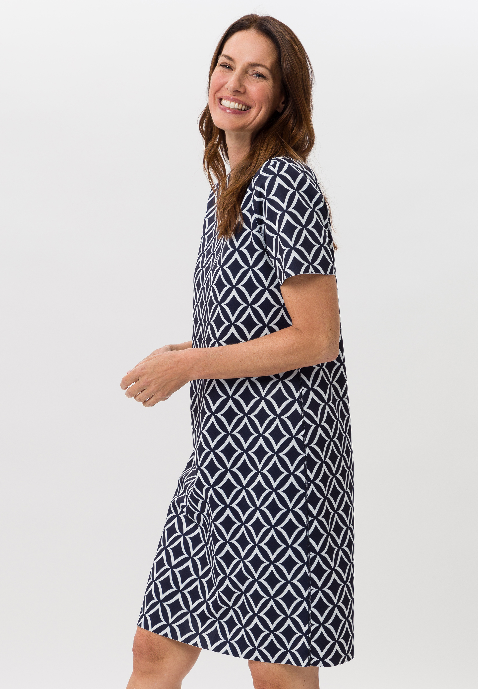 Wendekleid mit tropischem Blätterprint - Bild 2