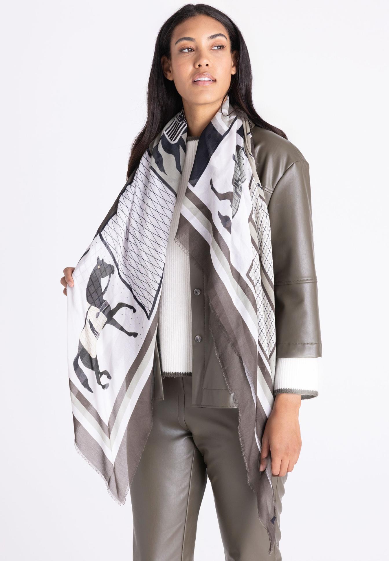 Schal, Tuch, Gemustert, Stoffqualität, Modeaccessoire, Schal, Pashmina, Gemustert, Druck, Karo, Schal, Gemustert, Viskose, Schwarz‑Weiß, Tragevariante, Schal, Paisley Muster, Vielseitig, Schwarz Weiß, Stoffschal