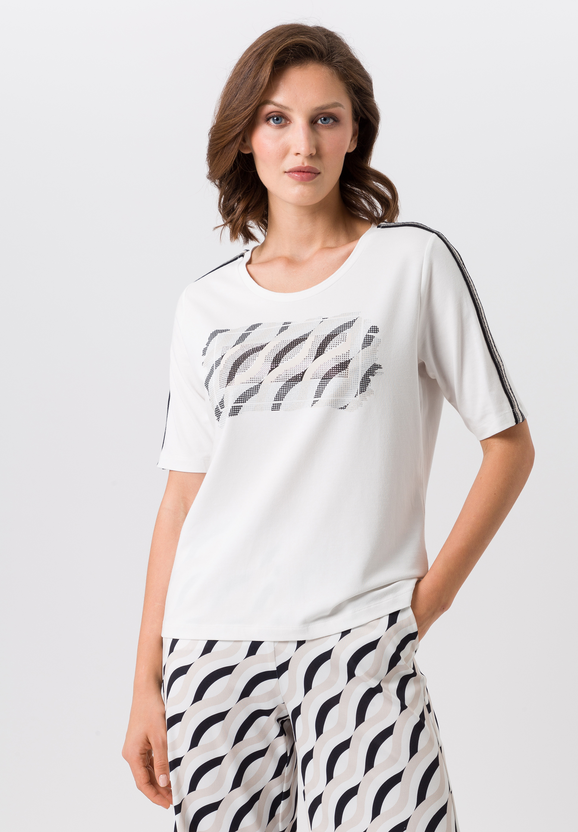 Shirt mit glänzendem Detail - Produktbild 1