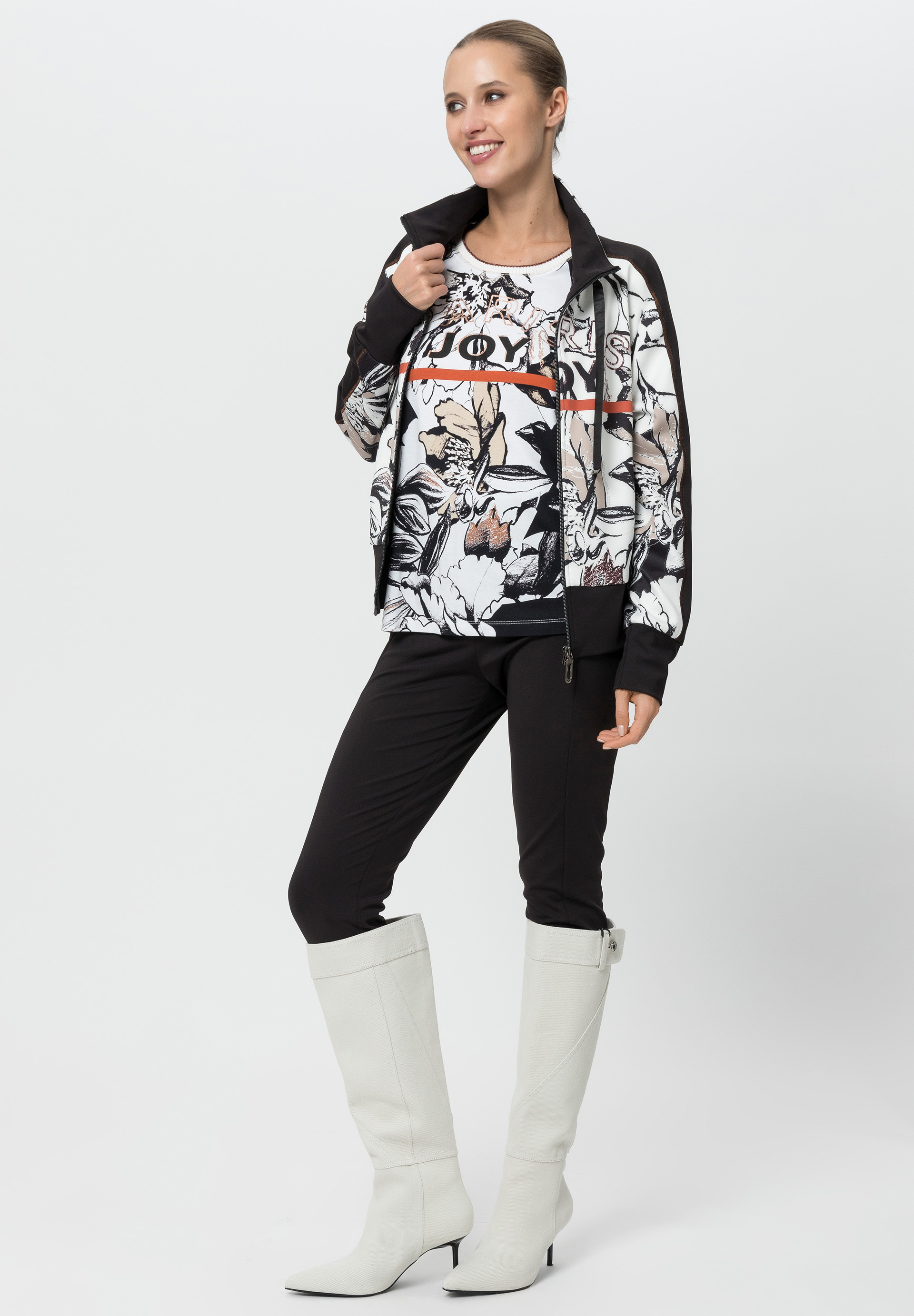 Jacket with modern all-over print - Product Image 2