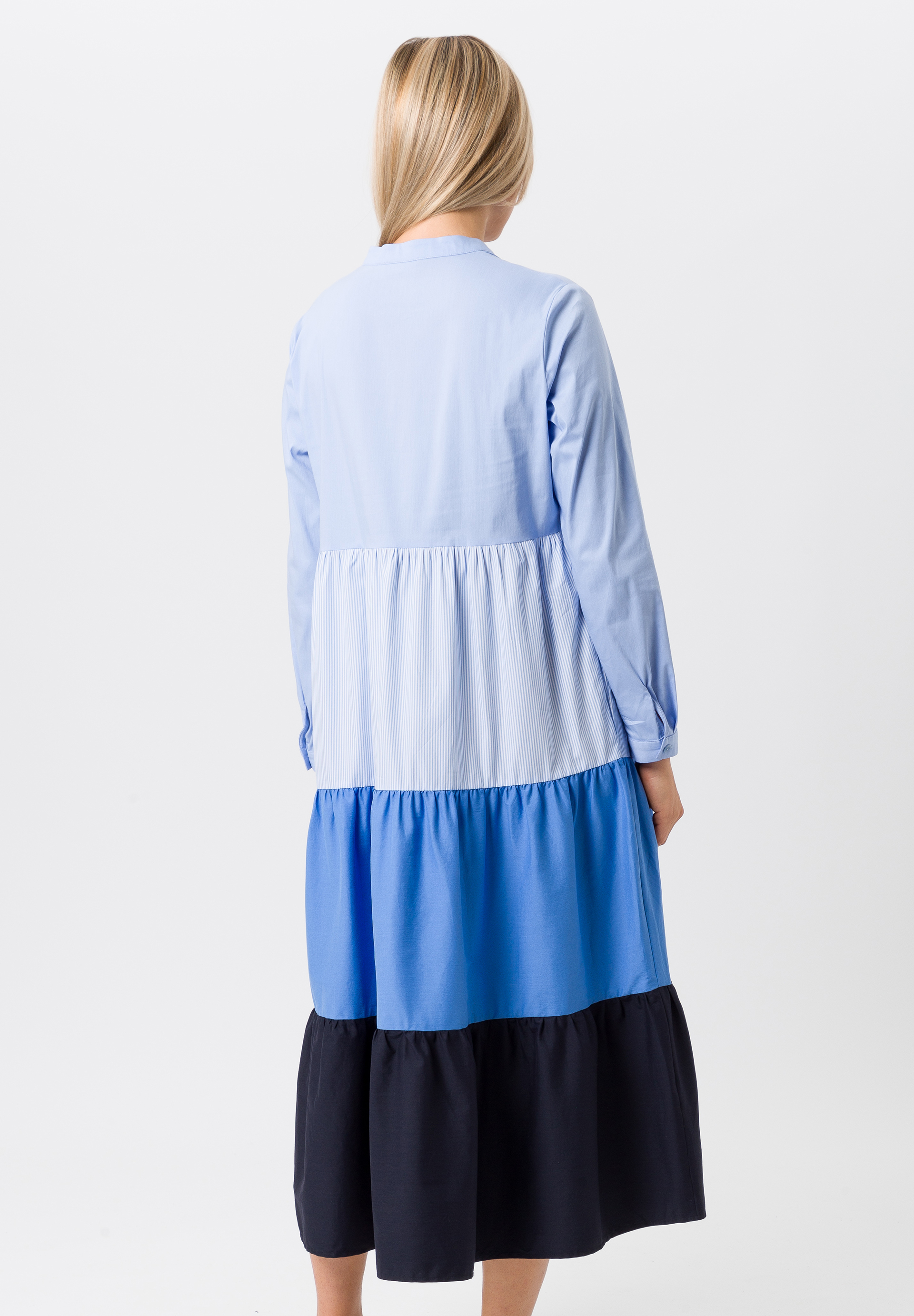 Stufenkleid mit abgestuften Partien - Bild 2
