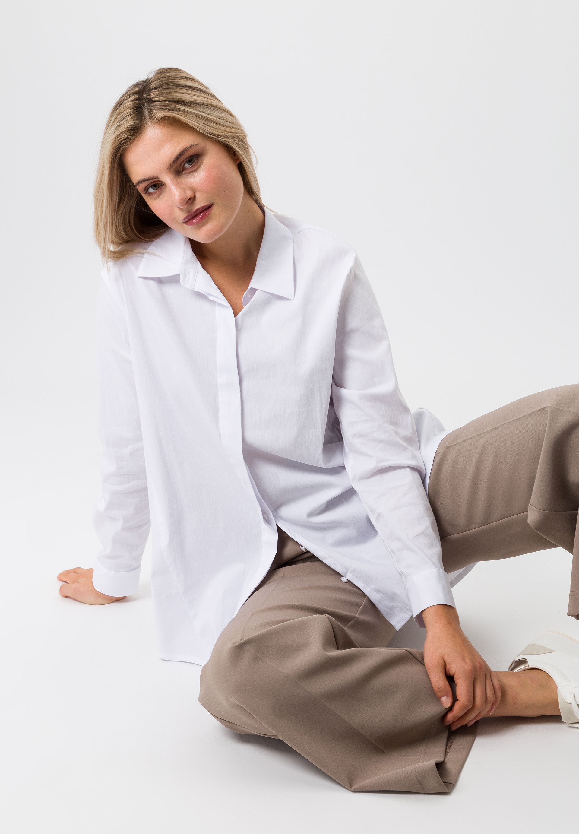 Longbluse mit verlängerter Rückseite - Bild 4
