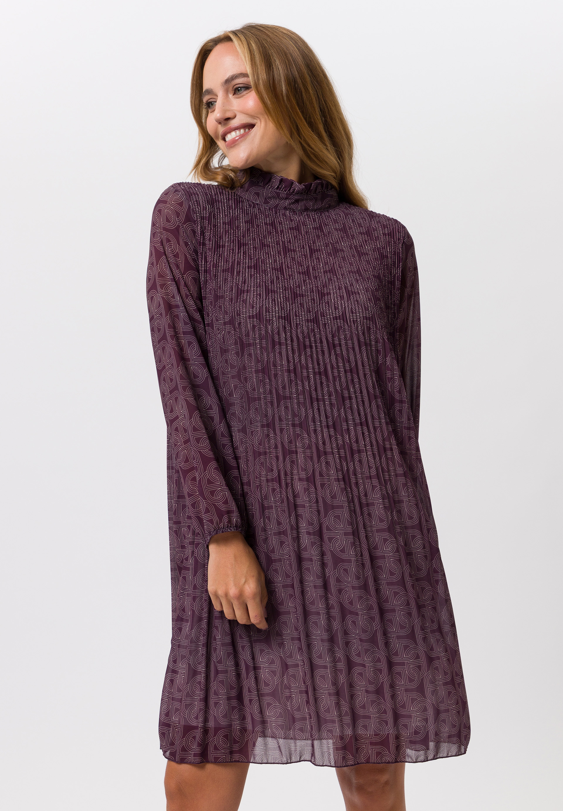 Dress With pleated structure - Product Image 1