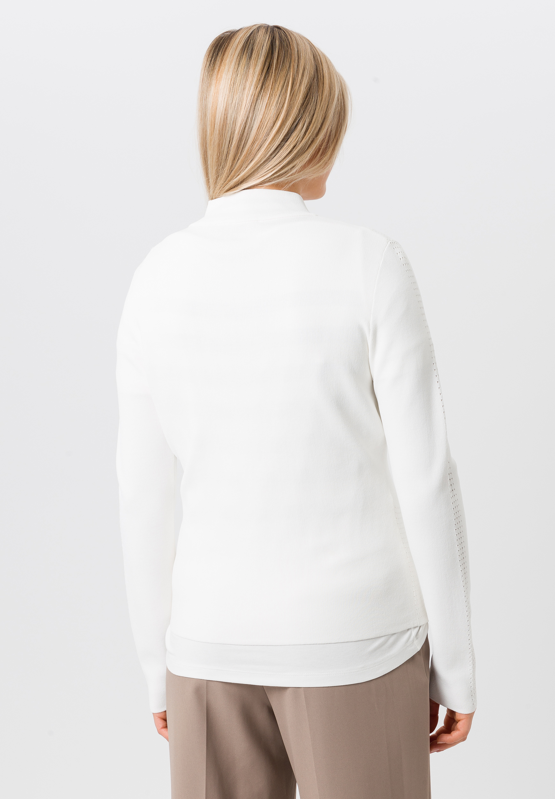 Strickjacke mit Reißverschluss - Bild 2
