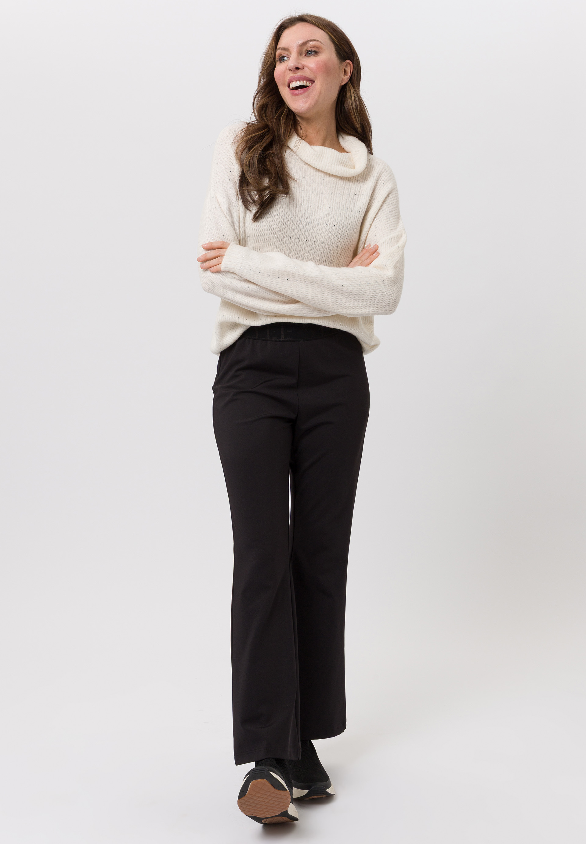 Strickpullover mit Glitzerakzenten Strickpullover mit Glitzerakzenten - Produktbild 2