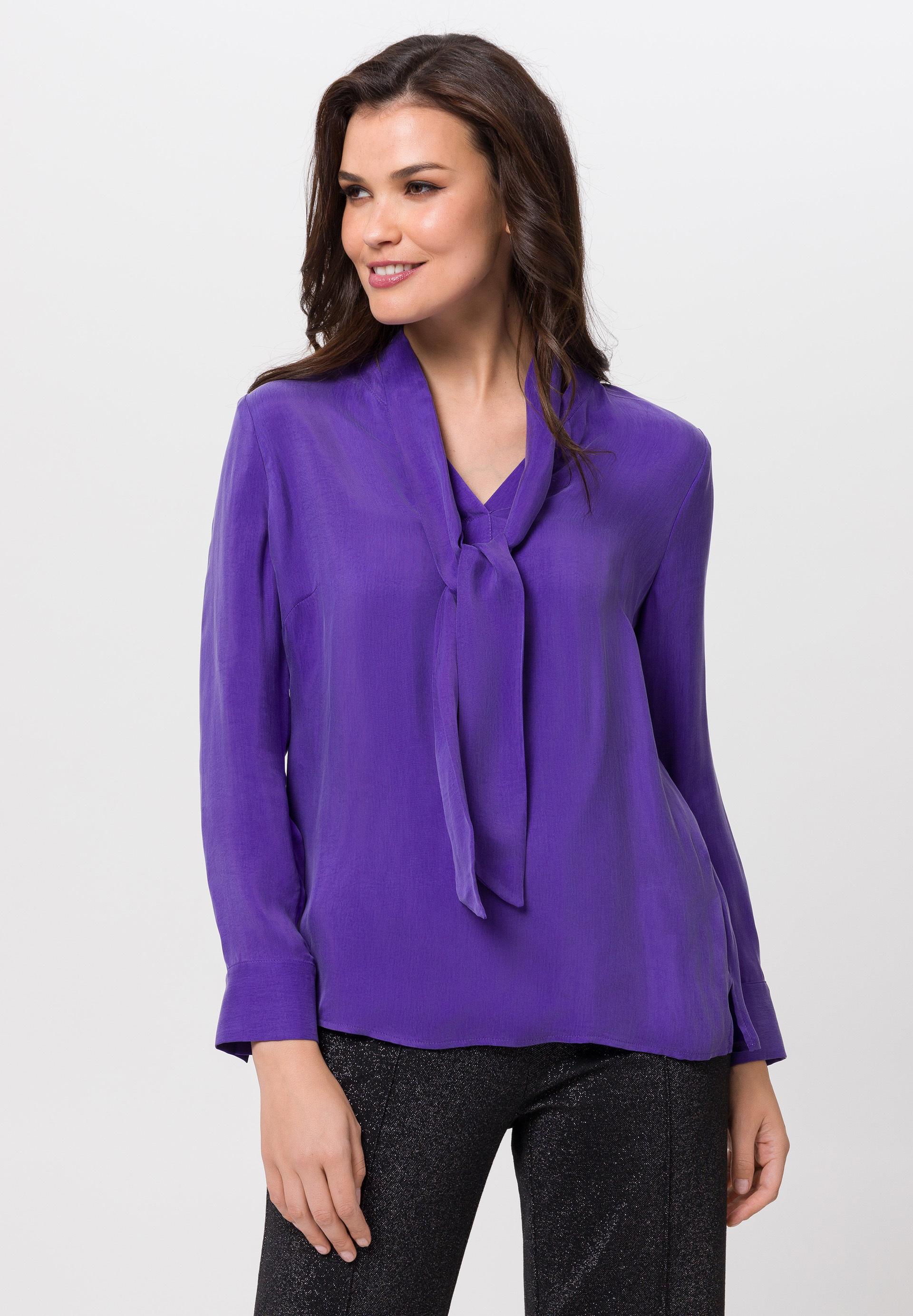 Blouse with flap - Product Image 1