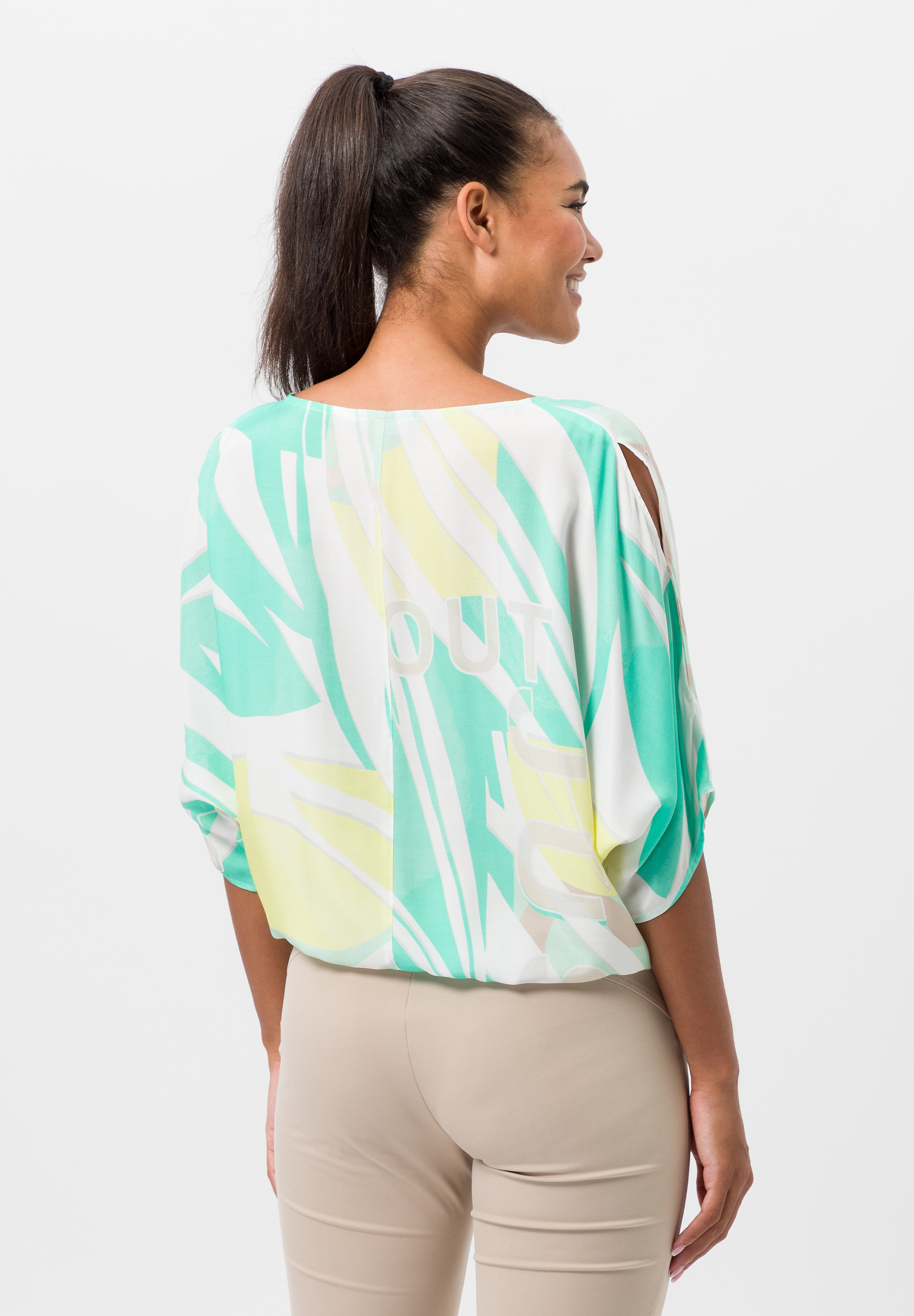Kimonobluse mit raffinierten Cut-Outs - Bild 2