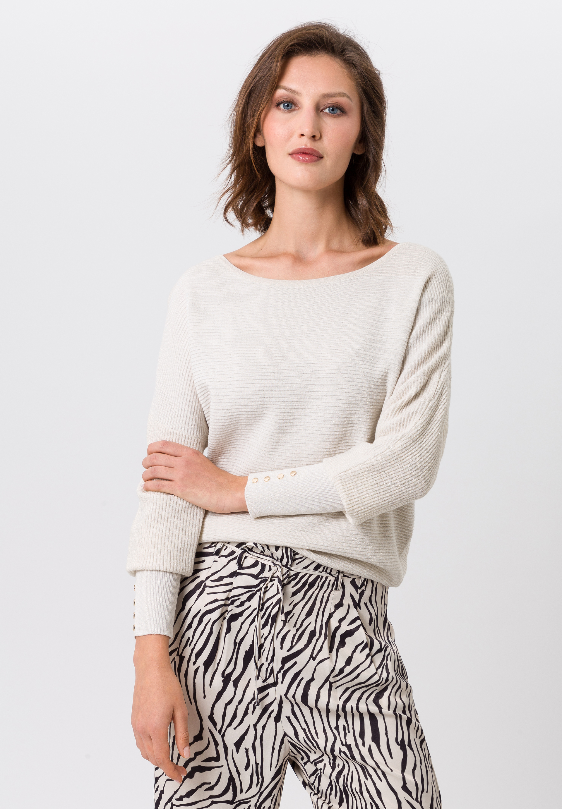 Strickpullover mit feiner Struktur - Produktbild 1