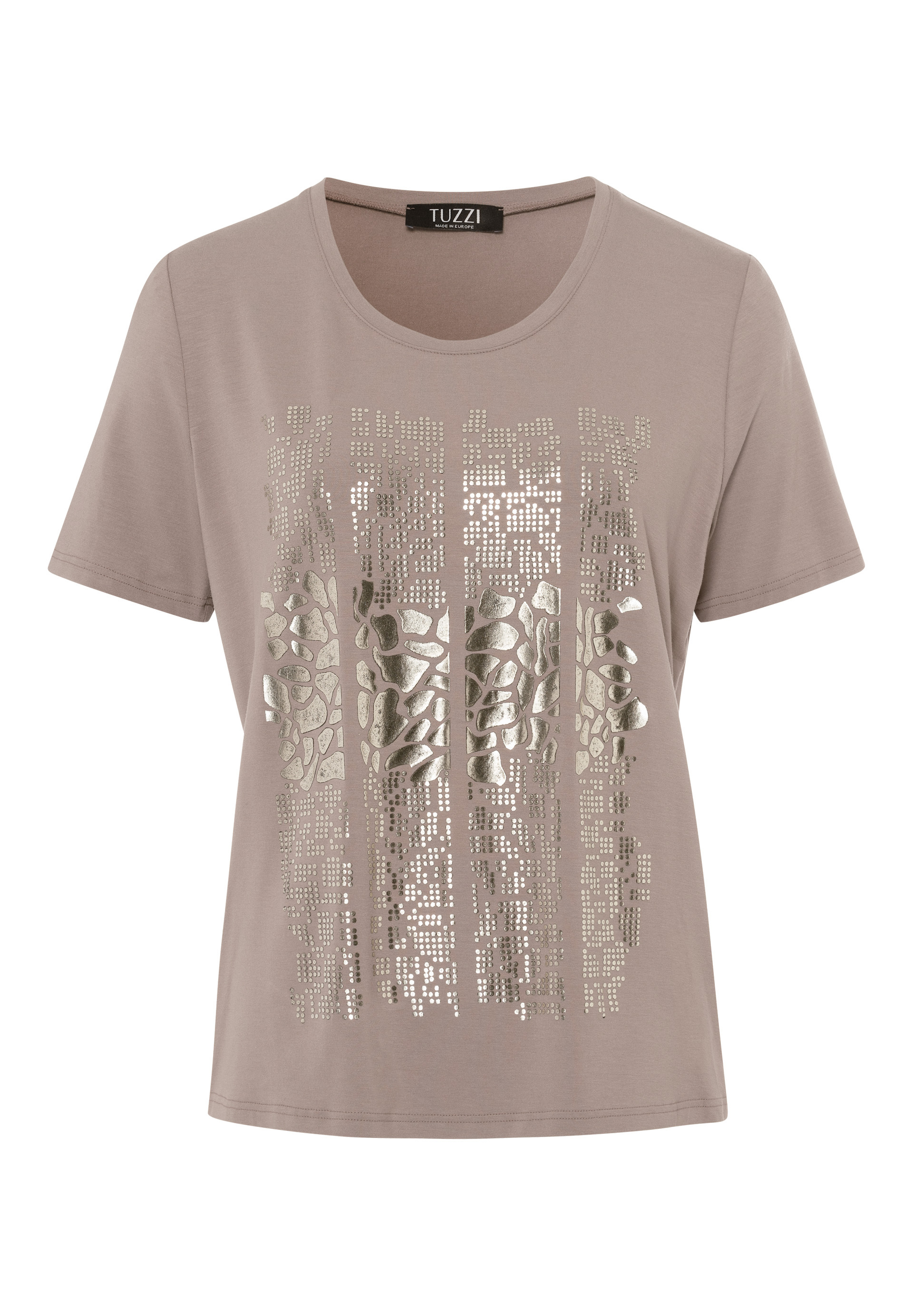 Kurzarmshirt mit grafischem Print - Bild 1