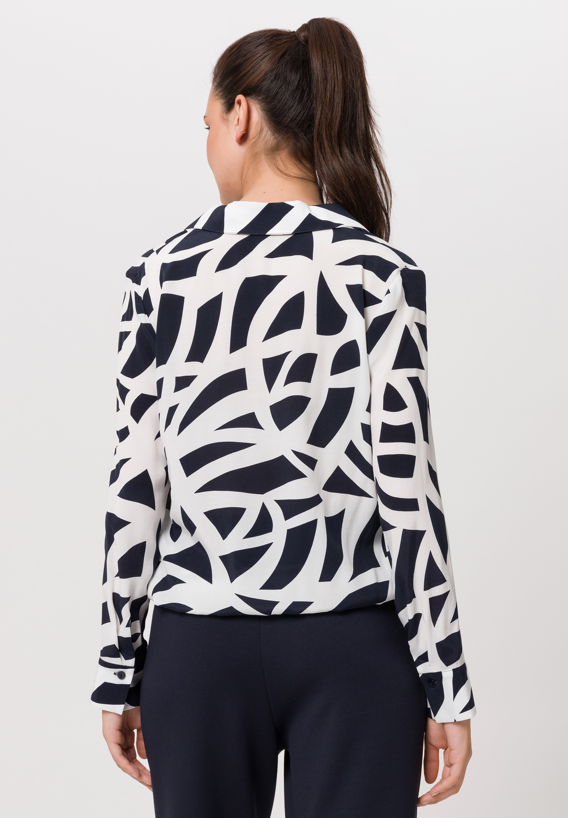 Blouse with all-over print - Bild 2 Blouse with all-over print - Bild 2
