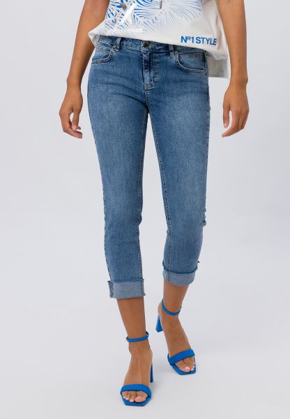 7/8 Jeans mit Vintage-Waschung