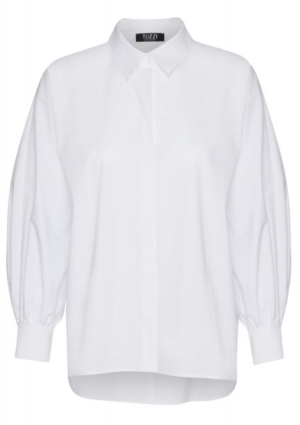 Kimonobluse mit weitem Fledermaus-Ärmel