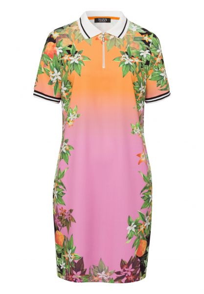 Kleid mit floralem Alloverprint