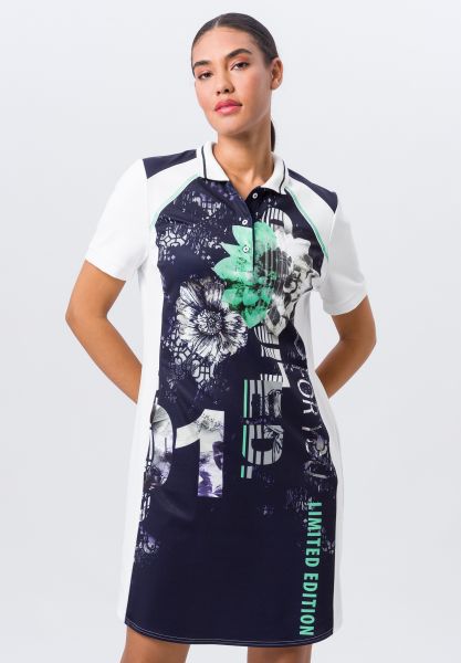 Kleid mit Polokragen