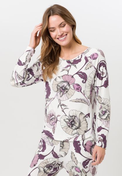 Shirt mit 1/1 Arm aus hautsympatischem Jersey