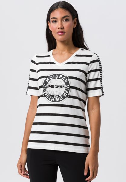Shirt im maritimen Bretagne-Stil