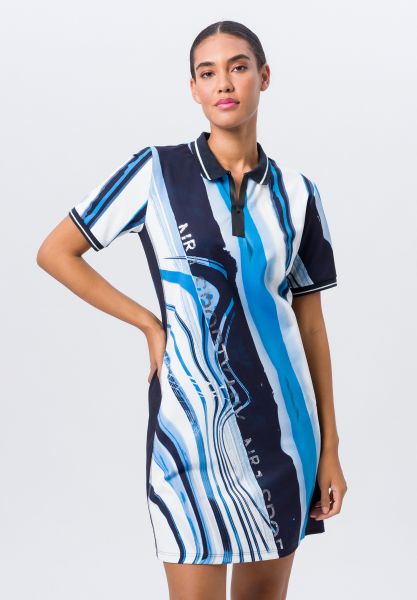 Kleid mit Polokragen