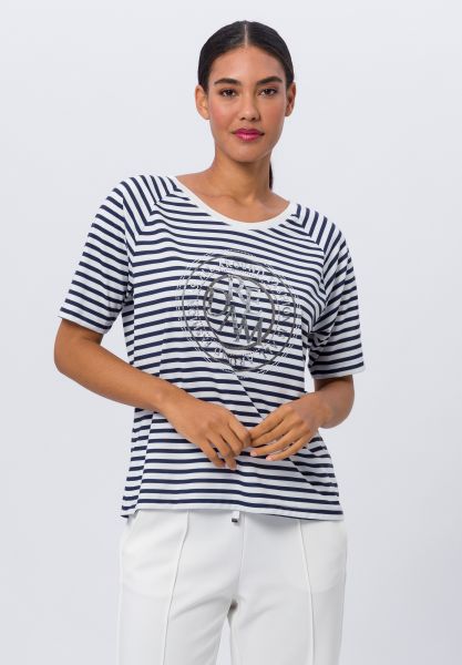 Shirt in Streifenoptik