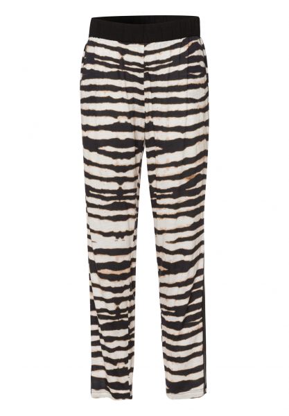 Hose mit modernem Animal-Print