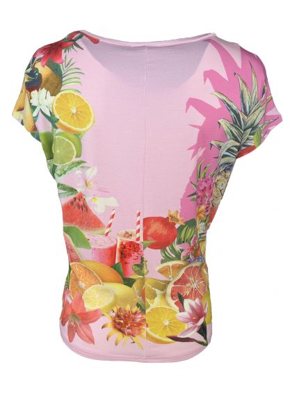 Shirt mit sommerlichem Alloverprint