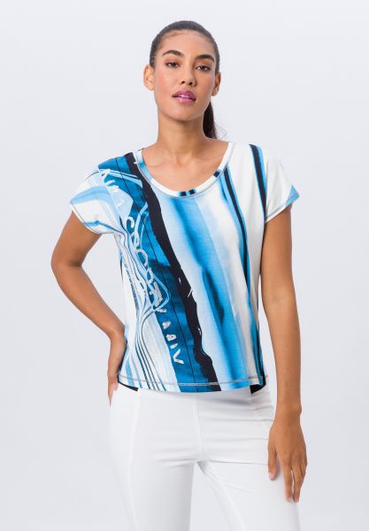 Shirt mit Alloverprint