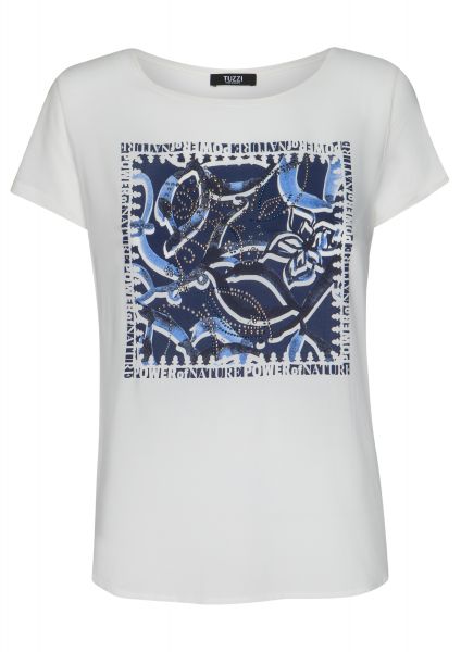 TUZZI Shirt 1/2 Ärmel RE-FRESH BLUE