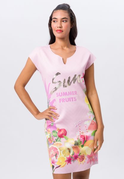 Wendekleid mit Alloverprint