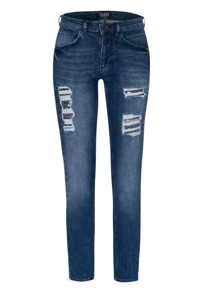 Jeans mit Destroyed Effekt