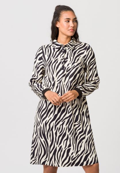Blusenkleid mit Animalprint